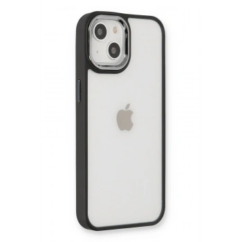 Mey İthalat®   iPhone 14 Plus Kılıf Dora Kapak - Siyah