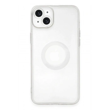 Mey İthalat® iPhone 14 Plus Kılıf Santa Lens Silikon - Şeffaf