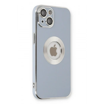 Mey İthalat®   iPhone 14 Plus Kılıf Store Silikon - Sierra Blue