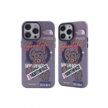 Mey İthalat®   iPhone 14 Pro Kılıf Apollo Magneticsafe Desenli Kapak - Apollo Mor - 2