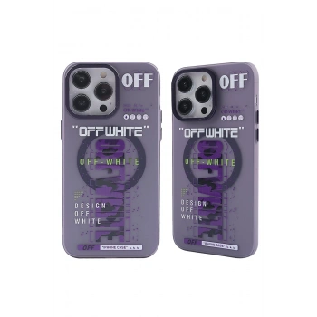 Mey İthalat®   iPhone 14 Pro Kılıf Apollo Magneticsafe Desenli Kapak - Apollo Mor - 3