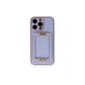 Mey İthalat®   iPhone 14 Pro Kılıf Coco Elit Kapak - Lila