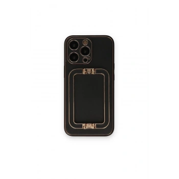 Mey İthalat®   iPhone 14 Pro Kılıf Coco Elit Kapak - Siyah