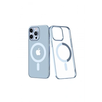 Mey İthalat®   iPhone 14 Pro Kılıf Element Magneticsafe Sert Kapak - Sierra Blue