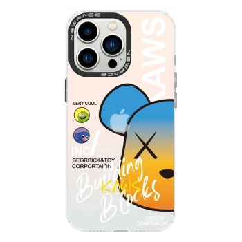Mey İthalat®   iPhone 14 Pro Kılıf Estoril Desenli Kapak - Estoril - 6