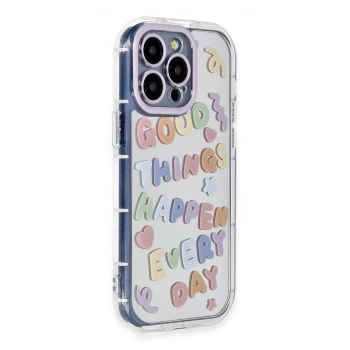 Mey İthalat®   iPhone 14 Pro Kılıf Reflexion Desenli Kapak - Desen 7