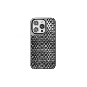 Mey İthalat®   iPhone 14 Pro Max Brand Kapak - Gümüş