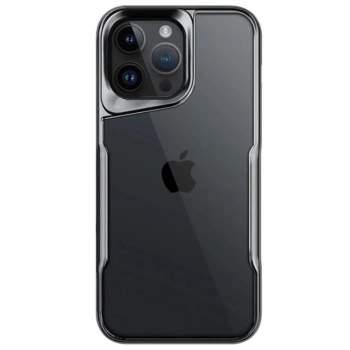 Mey İthalat®   iPhone 14 Pro Max Kılıf Boyi Silikon Kapak - Titan Gri