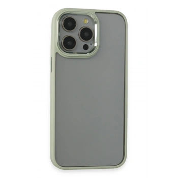 Mey İthalat®   iPhone 14 Pro Max Kılıf Power Silikon - Yeşil
