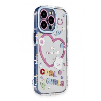 Mey İthalat®   iPhone 14 Pro Max Kılıf Reflexion Desenli Kapak - Desen 1