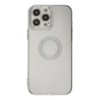 Mey İthalat® iPhone 14 Pro Max Kılıf Santa Lens Silikon - Şeffaf