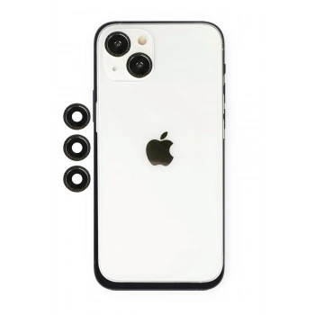 Mey İthalat®   iPhone 14 Shine Kamera Lens - Siyah