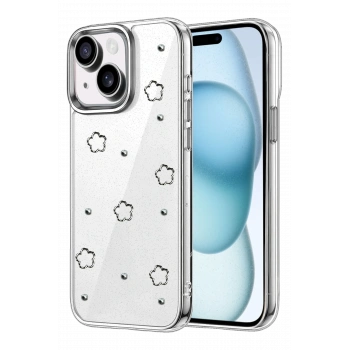 Mey İthalat® iPhone 15 Plus Fiyonk Desenli Kapak - Desen 2