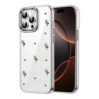 Mey İthalat®   iPhone 15 Pro Fiyonk Desenli Kapak - Desen 6