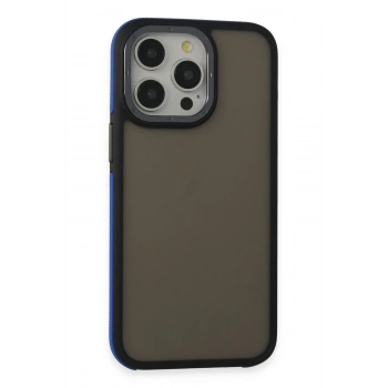 Mey İthalat®   iPhone 15 Pro Harvel Kapak - Lacivert