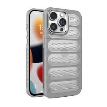 Mey İthalat®   iPhone 15 Pro Kılıf Airmax Silikon Kapak - Titan Gri