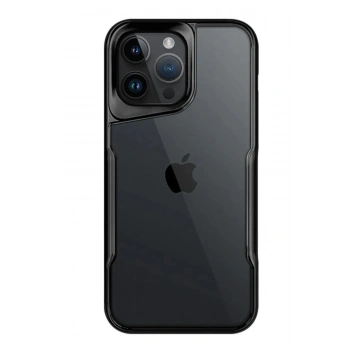 Mey İthalat®   iPhone 15 Pro Kılıf Boyi Silikon Kapak - Siyah