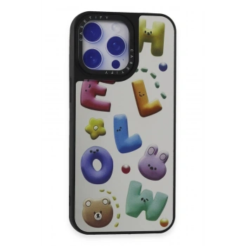 Mey İthalat® iPhone 15 Pro Kılıf Mirror Desenli Kapak - Mirror - 15