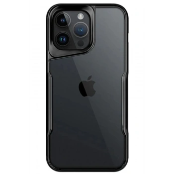Mey İthalat®   iPhone 15 Pro Max Kılıf Boyi Silikon Kapak - Siyah