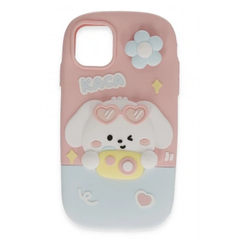 Mey İthalat®   iPhone 15 Pro Max Kılıf Poky Karakter Silikon Kapak - Desen 13