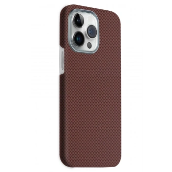 Mey İthalat®   iPhone 15 Pro Max Volt Magsafe Kapak - Kırmızı
