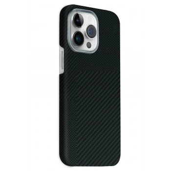 Mey İthalat®   iPhone 15 Pro Max Volt Magsafe Kapak - Siyah