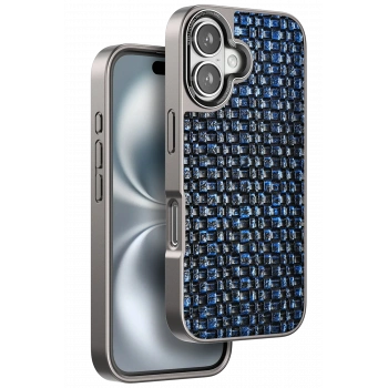 Mey İthalat®   iPhone 16 Brand Kapak - Lacivert