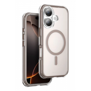 Mey İthalat®   iPhone 16 Hulk Magsafe Kapak - Çöl Titanyum