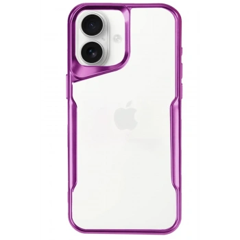 Mey İthalat®   iPhone 16 Kılıf Boyi Silikon Kapak - Pembe