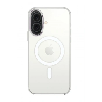 Mey İthalat®   iPhone 16 Plus Kılıf Pc Real Magsafe Kapak - Şeffaf