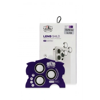 Mey İthalat®   iPhone 16 Pro Max Bilvis Titan Kamera Lens - Titan Gri