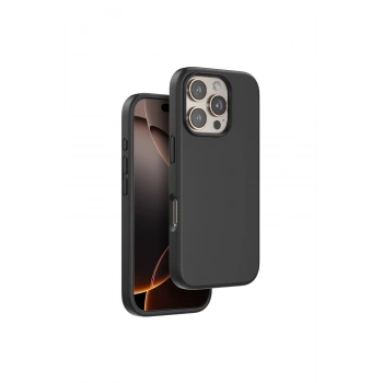 Mey İthalat®   iPhone 16 Pro Max Home Magsafe Kapak - Siyah
