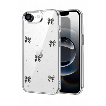 Mey İthalat®   iPhone 16E Fiyonk Desenli Kapak - Desen 5