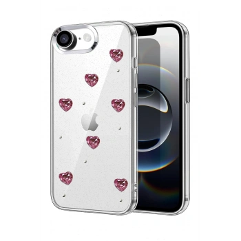 Mey İthalat®   iPhone 16E Fiyonk Desenli Kapak - Desen 7