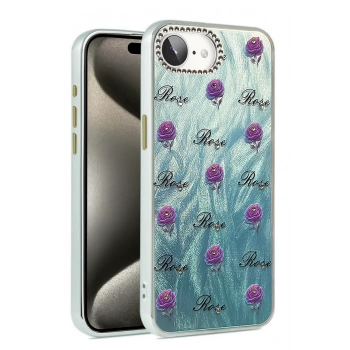 Mey İthalat® iPhone 16E Kılıf Blade Aynalı Desenli Kapak - Desen 9