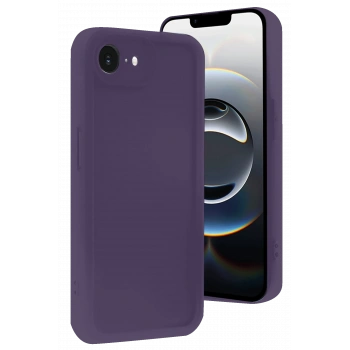 Mey İthalat®   iPhone 16E Kılıf Viera Silikon - Mor