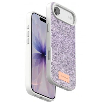 Mey İthalat®   iPhone 17 Air Bright Simli Kapak - Lila