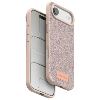 Mey İthalat®   iPhone 17 Air Bright Simli Kapak - Pembe