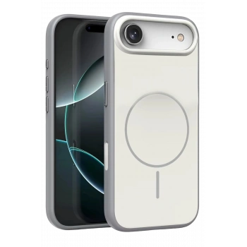 Mey İthalat®   iPhone 17 Air Neva Magsafe Kapak - Gri