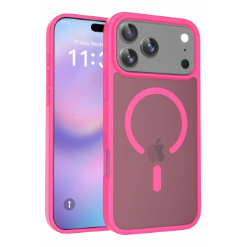 Mey İthalat® iPhone 17 Pro Jota Magsafe Kapak - Rose