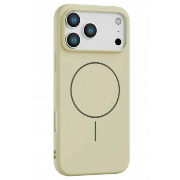Mey İthalat®   iPhone 17 Pro Jully Magsafe Kapak - Bej