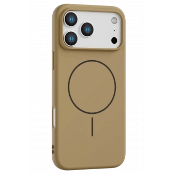 Mey İthalat®   iPhone 17 Pro Max Jully Magsafe Kapak - Çöl Titanyum