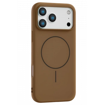 Mey İthalat®   iPhone 17 Pro Max Jully Magsafe Kapak - Kahverengi