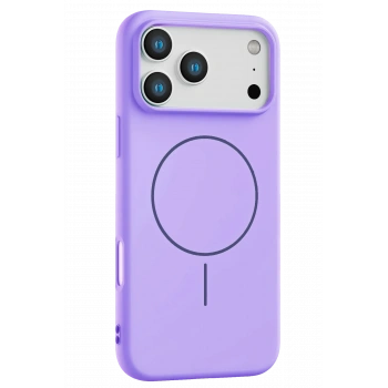 Mey İthalat®   iPhone 17 Pro Max Jully Magsafe Kapak - Lila