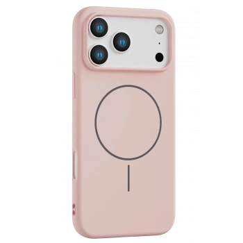 Mey İthalat®   iPhone 17 Pro Max Jully Magsafe Kapak - Pudra