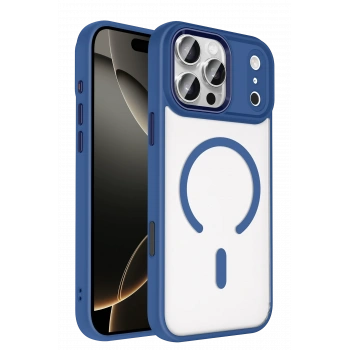 Mey İthalat®   iPhone 17 Pro Max Terea Magsafe Kapak - Lacivert