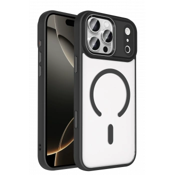 Mey İthalat®   iPhone 17 Pro Max Terea Magsafe Kapak - Siyah