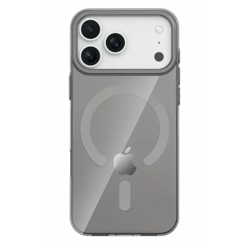 Mey İthalat®   iPhone 17 Pro PC Blank Magsafe Kapak - Natural Grey