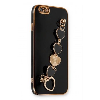 Mey İthalat®   iPhone 6 Kılıf Esila Silikon - Siyah