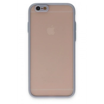 Mey İthalat®   iPhone 6 Kılıf Montreal Silikon Kapak - Gri